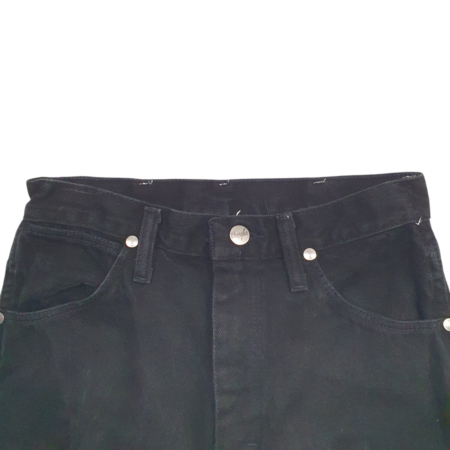 Womens Black Wrangler Made In USA Vintage 90's Casual JeansW26 L32