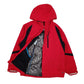 Womens Red Columbia Sportswear Company Padded Hoodie Coat