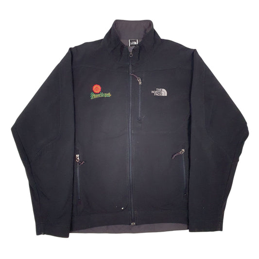 Mens Black The North Face Pilsner Urquell Apex  Coat