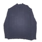Mens Black Nautica Knit Full Zip Jumper