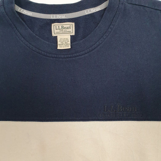 Mens Red L.L.Bean Vintage 90s 00s Crewneck Jumper