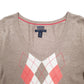 Mens Beige Tommy Hilfiger Knit Crewneck Jumper