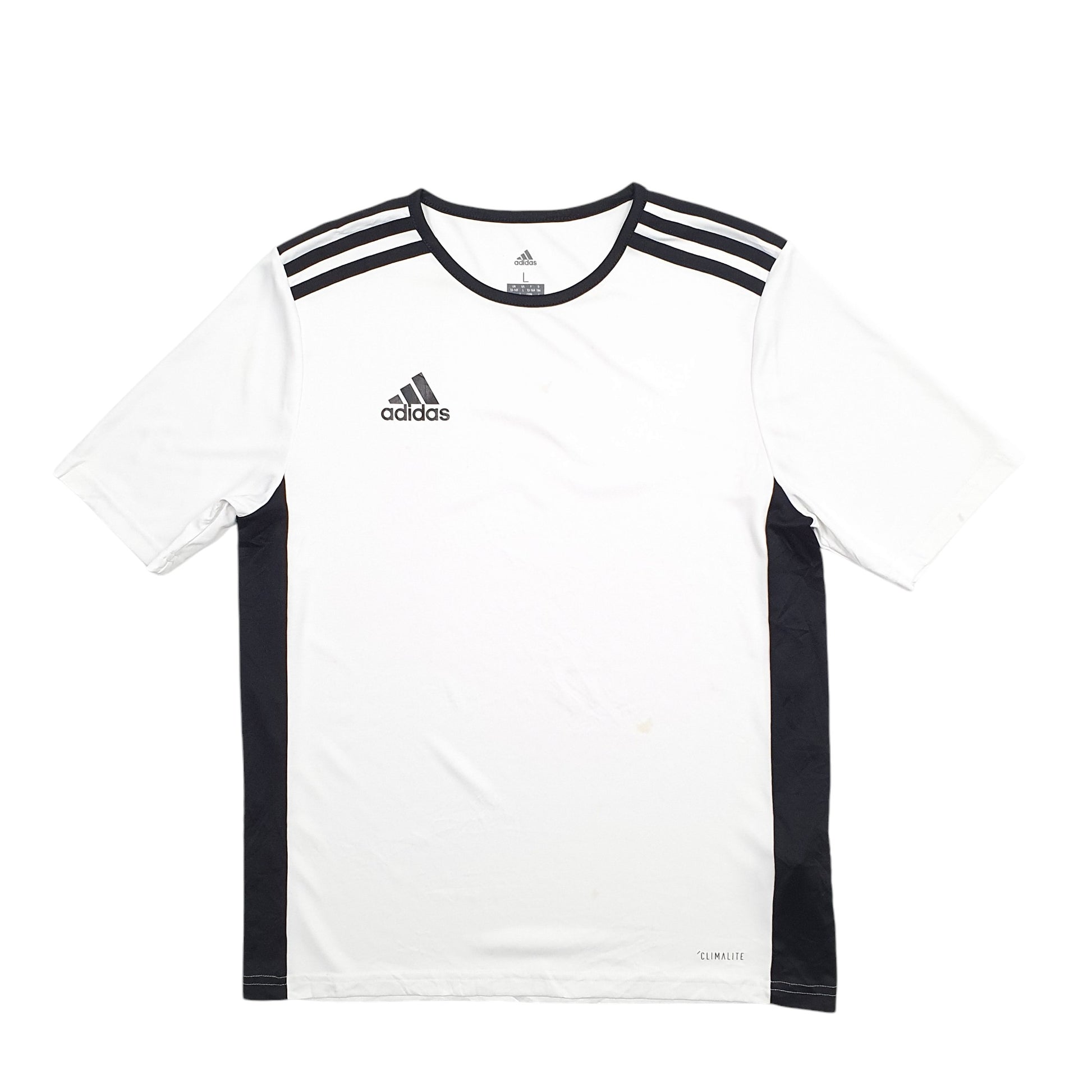 Womens White Adidas  Short Sleeve T Shirt