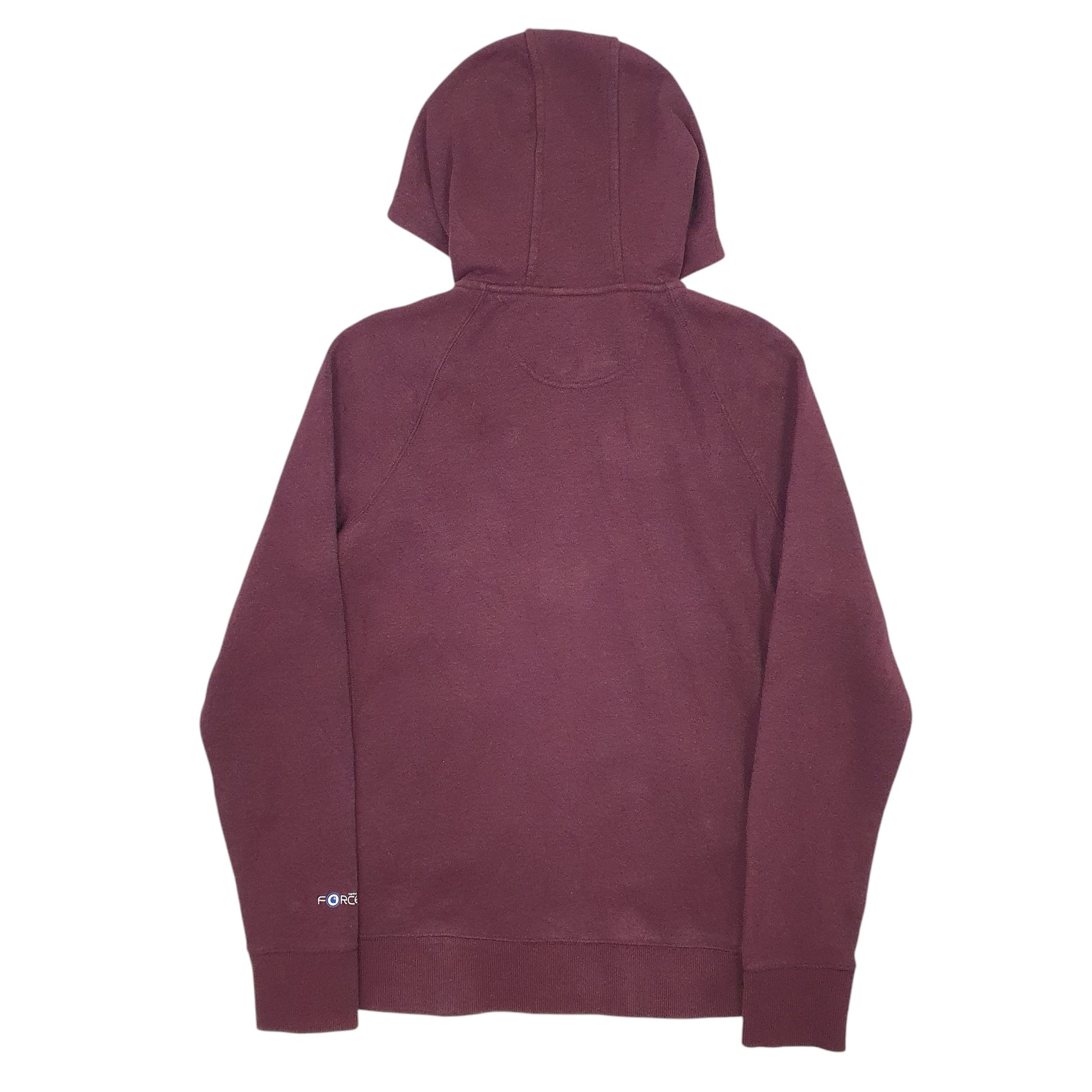 Womens Burgundy Carhartt  Full Zip Jumper