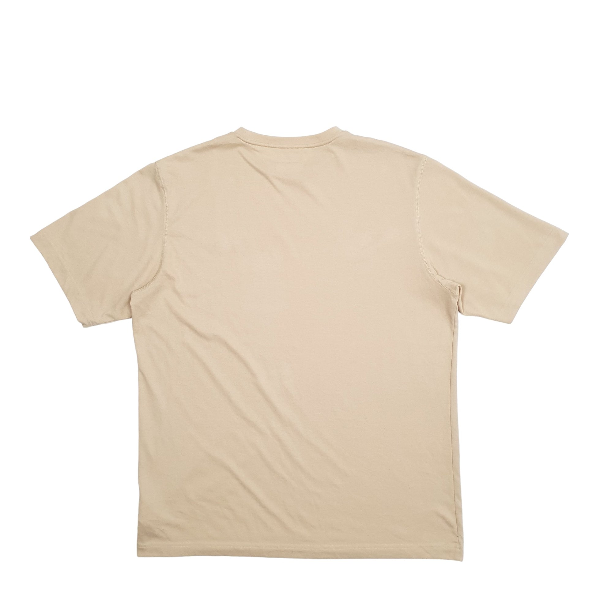 Mens Beige Columbia Sportswear  Short Sleeve T Shirt