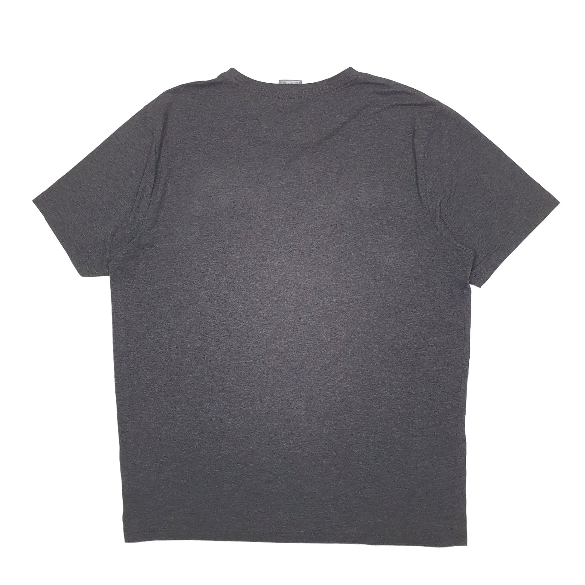 Mens Grey Puma Spellout Short Sleeve T Shirt