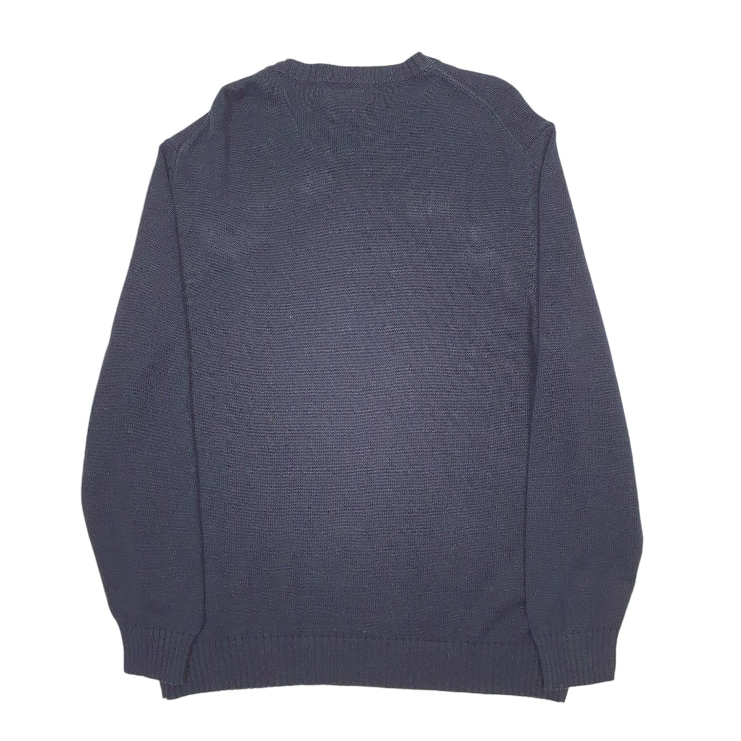 Mens Navy Nautica Knit Crewneck Jumper