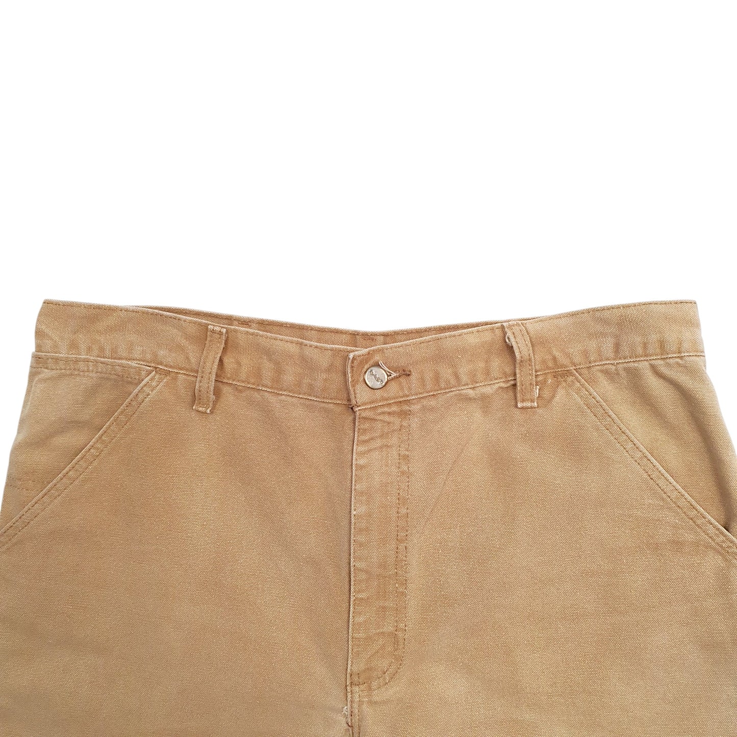 Mens Beige Carhartt B25 Carpenter Shorts