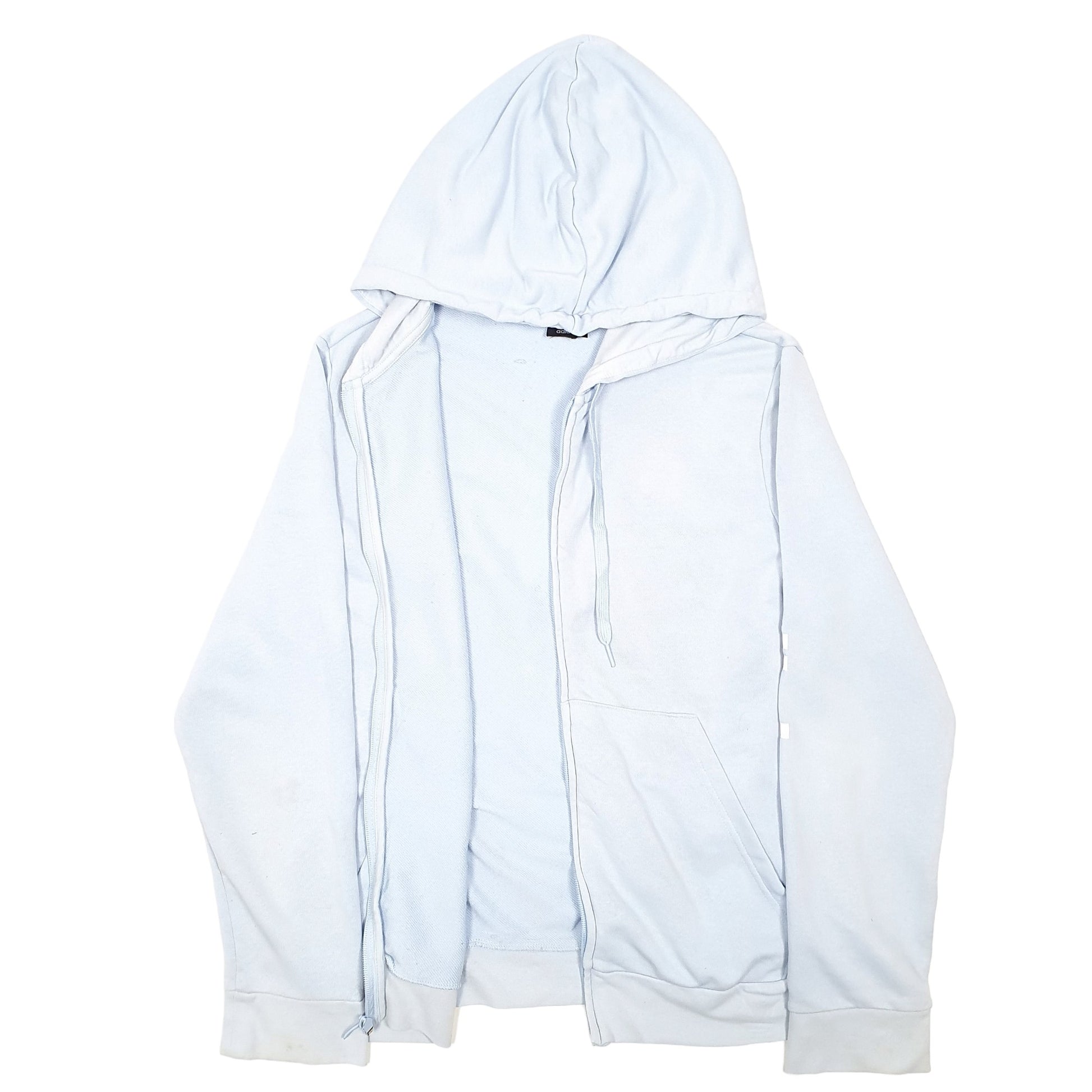 Womens Blue Adidas  Full Zip Jumper