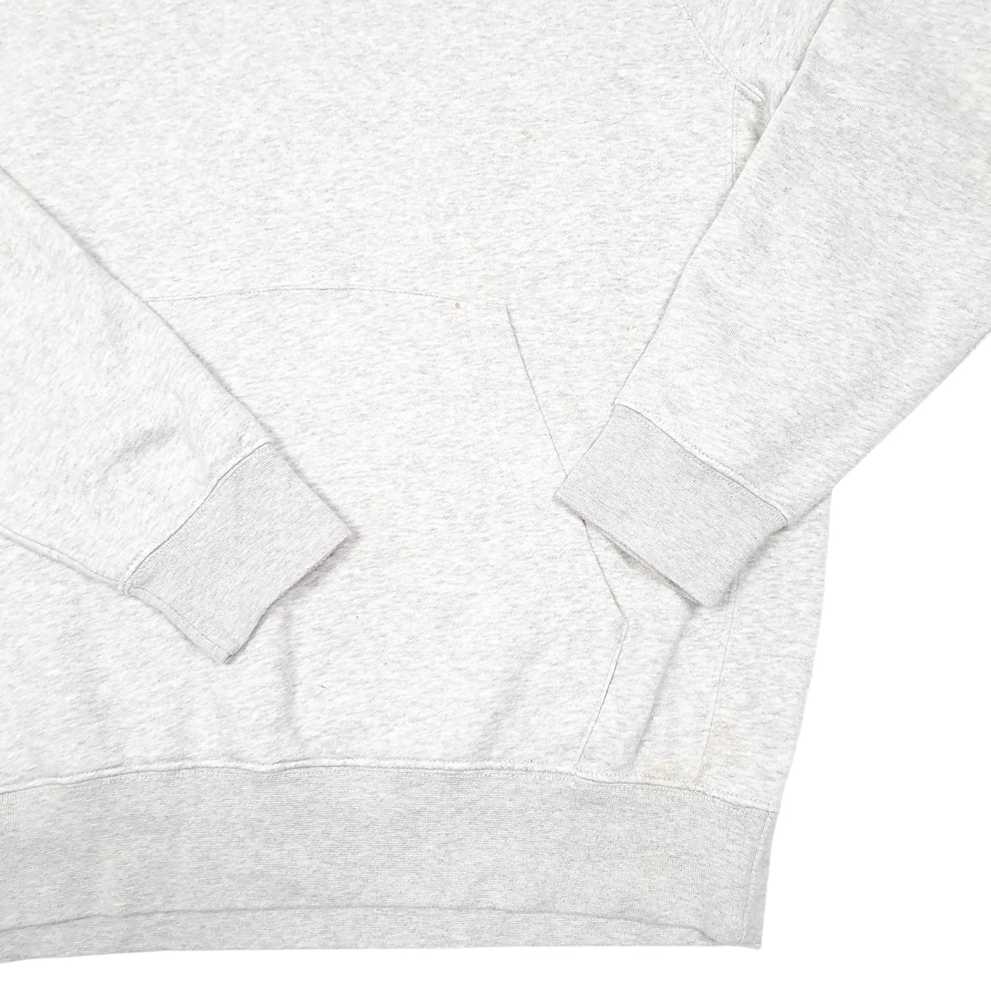 Mens Grey Nike Just Do It Hoodie Jumper