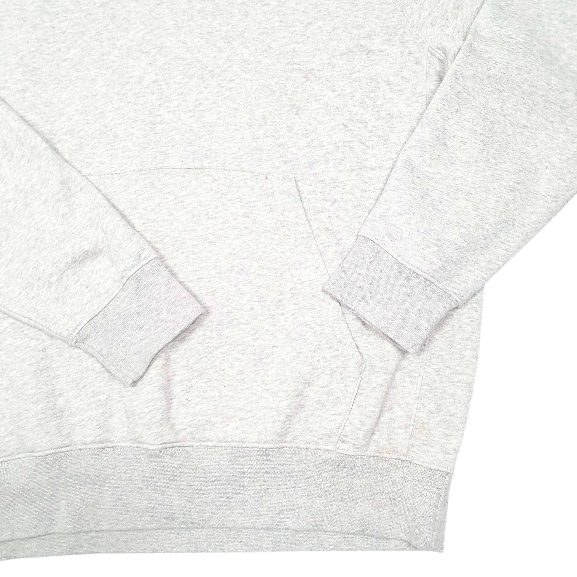 Mens Grey Nike Just Do It Hoodie Jumper