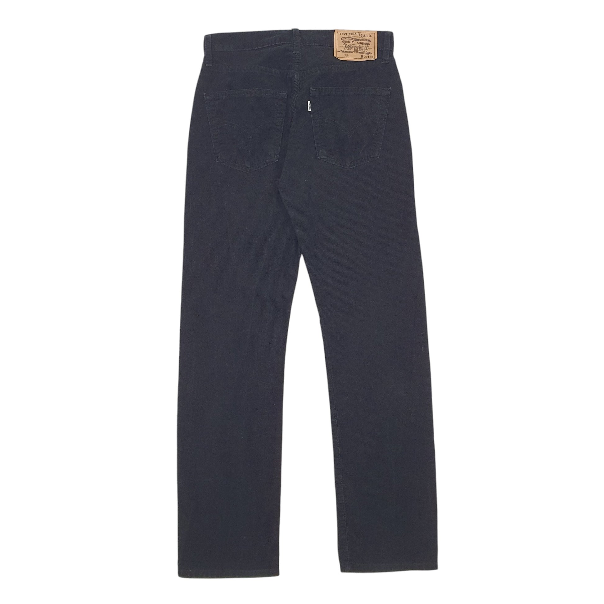 Mens Black Levis  Corduroy Trousers