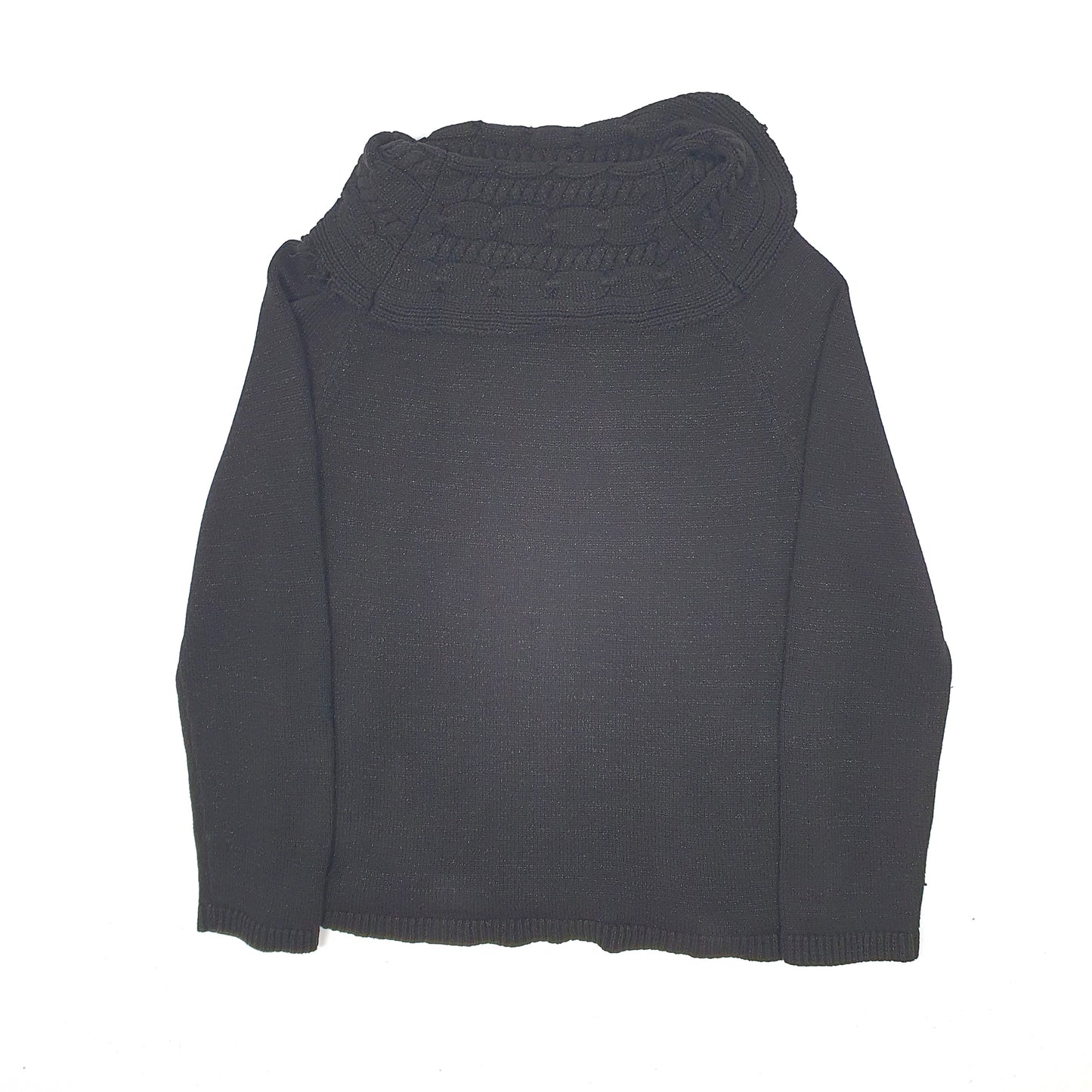 Womens Black Jones & Co  Shoal Neck Jumper