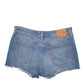 Womens Blue Levis 501 Denim Jorts Denim Shorts