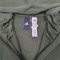 Mens Green Adidas Half Zip Hoodie Jumper