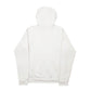 Mens White Adidas Spellout Hoodie Jumper