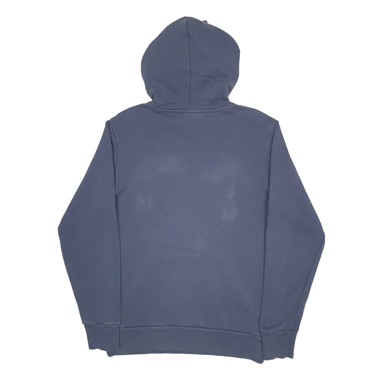 Mens Blue Reebok Spellout Hoodie Jumper