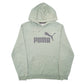 Mens Green Puma  Hoodie Jumper