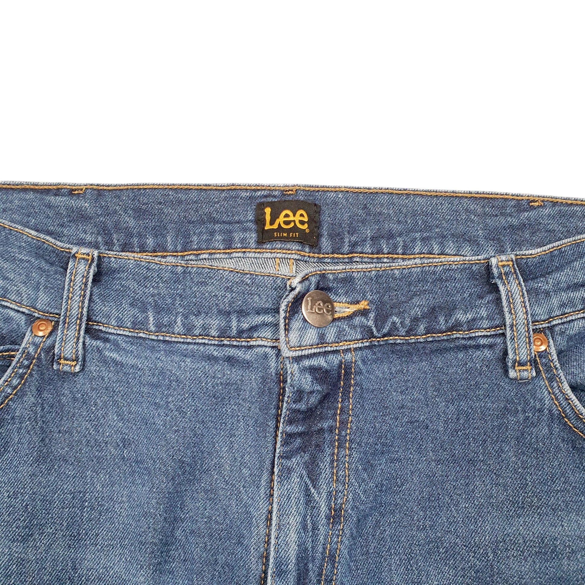 Mens Blue Lee  Casual JeansW42 L30
