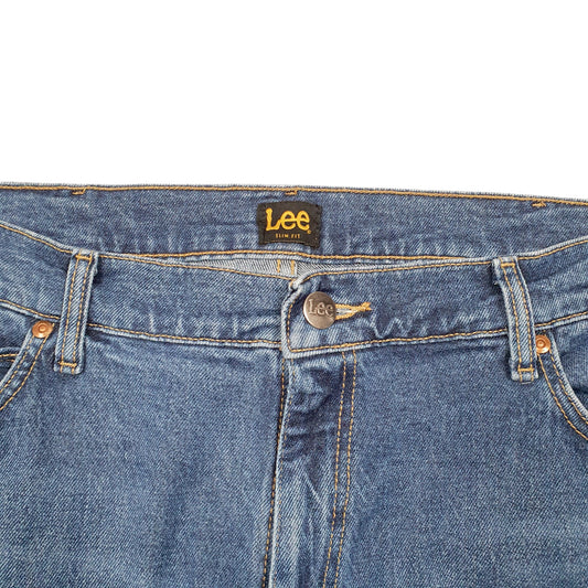 Mens Blue Lee  Casual JeansW42 L30