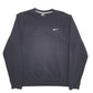 Mens Black Nike  Crewneck Jumper