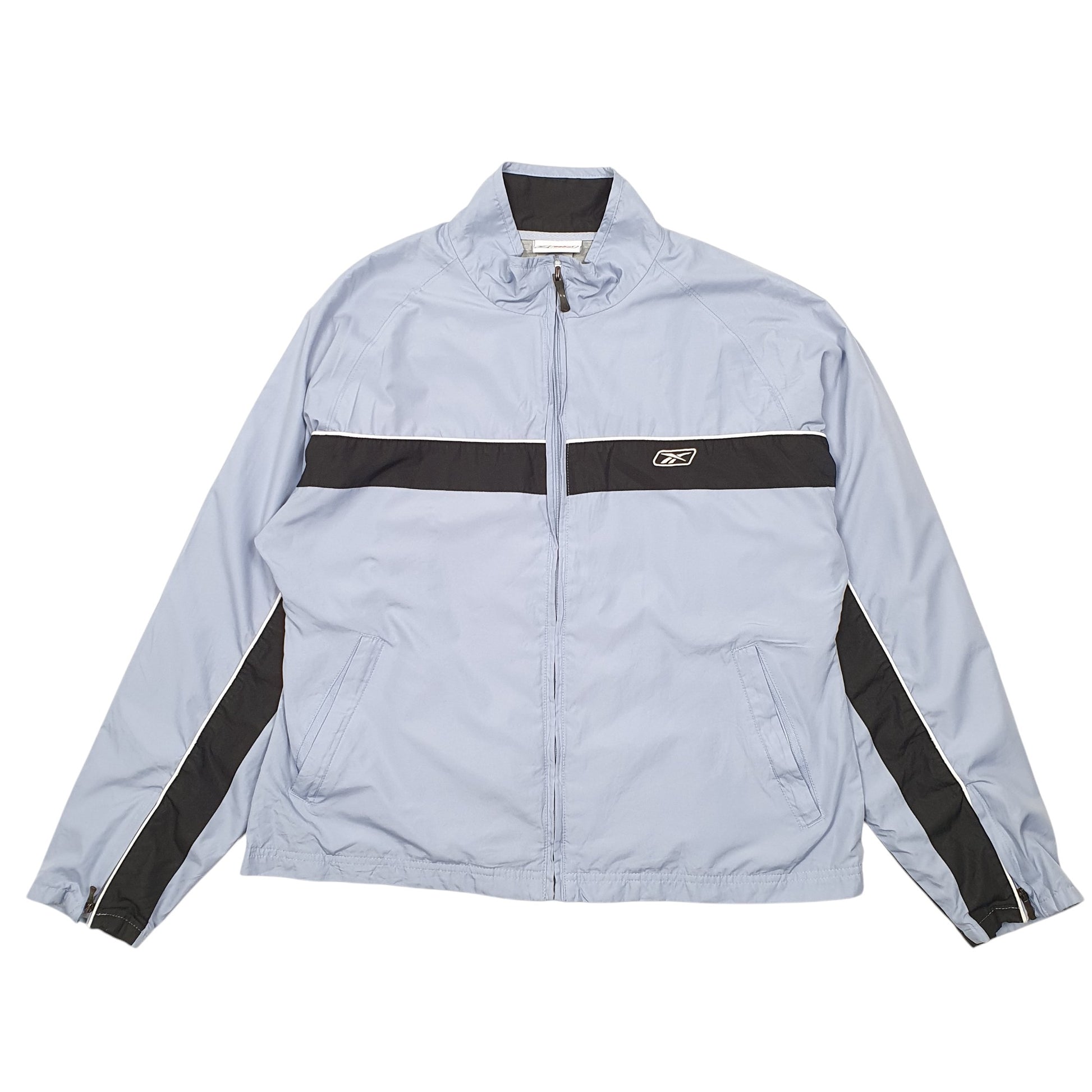 Womens Blue Reebok Running Walking  Coat