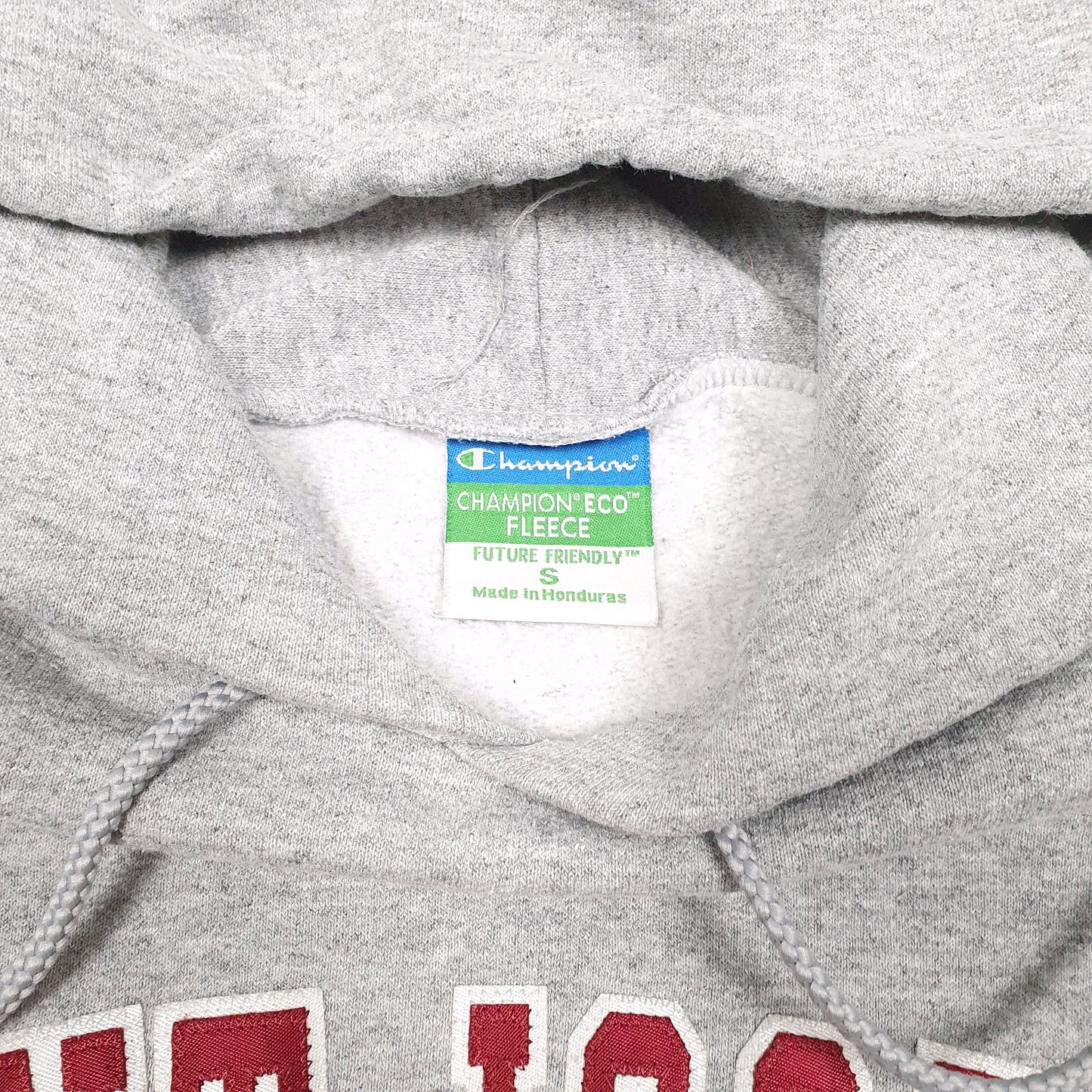 Mens Grey Champion Saint Joseph's College USA Spellout Hoodie Jumper