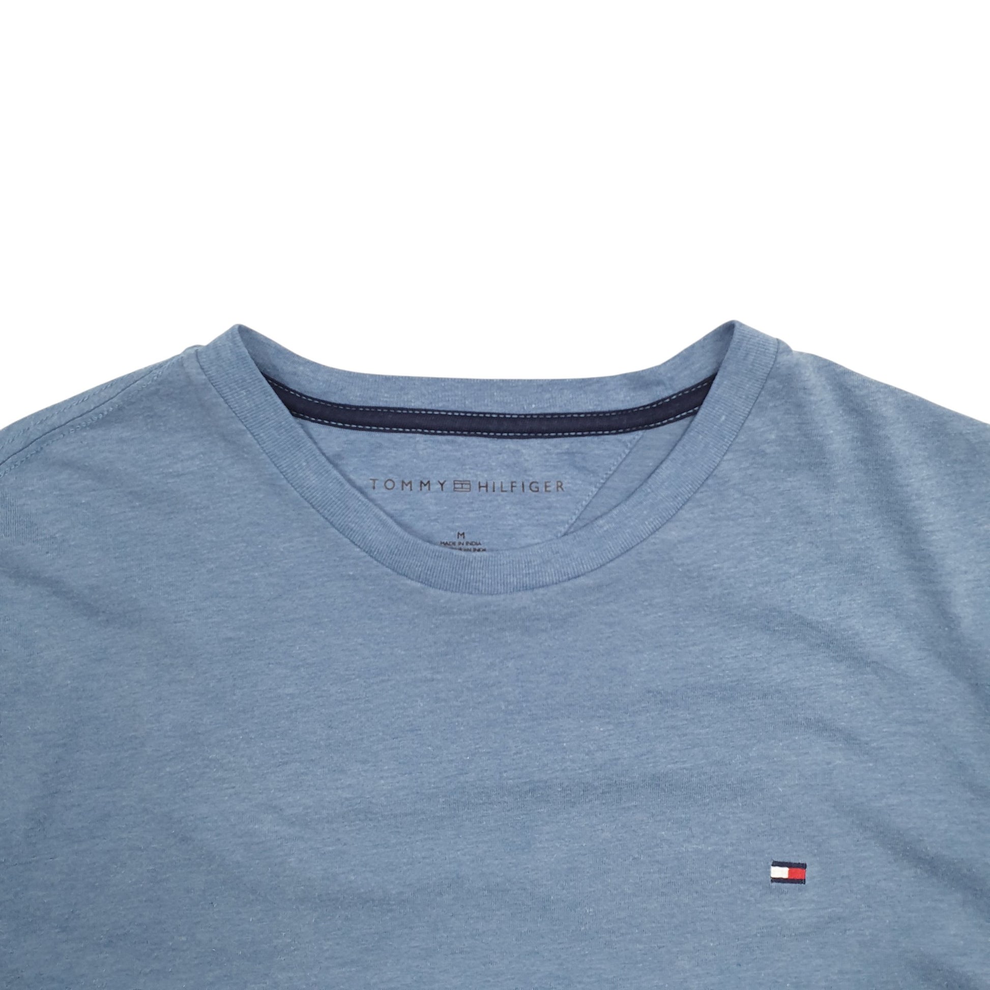 Mens Blue Tommy Hilfiger  Short Sleeve T Shirt