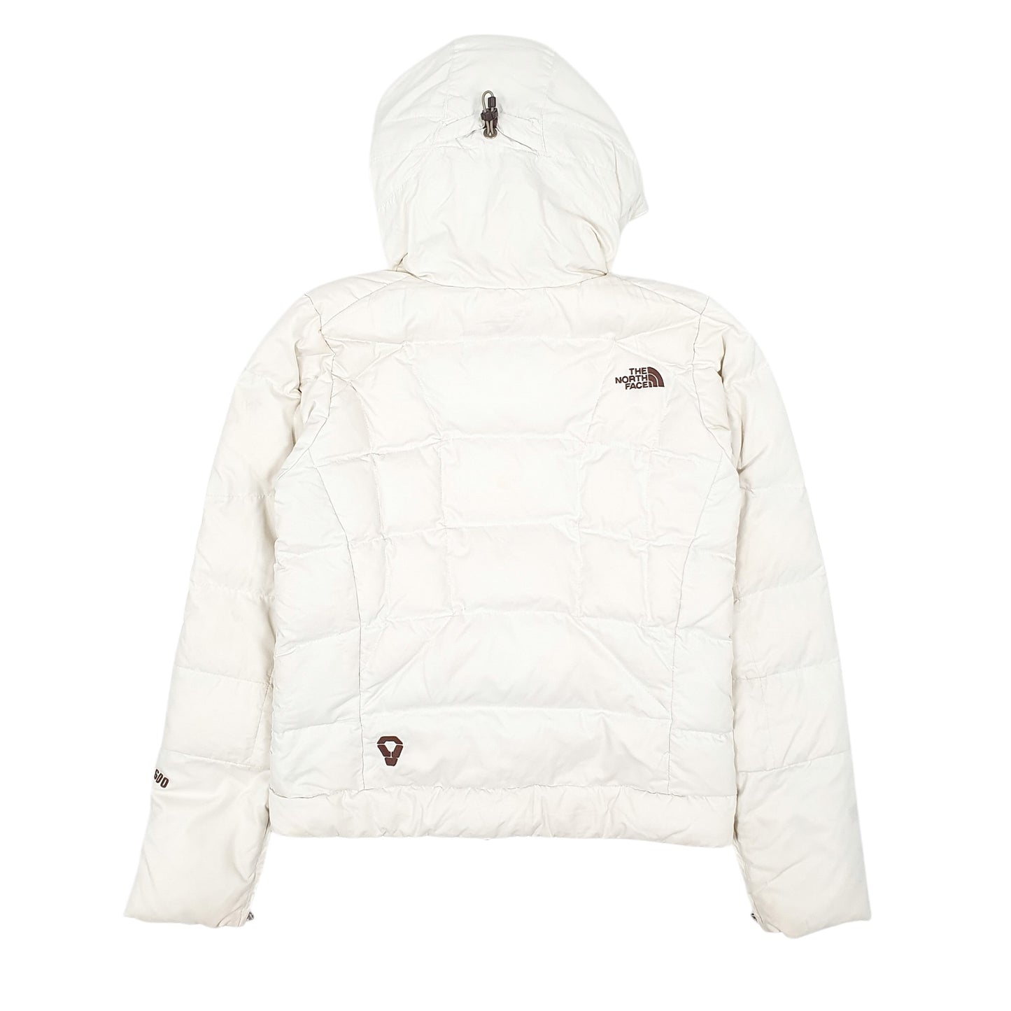 Womens White The North Face 600 Full Zip Coat