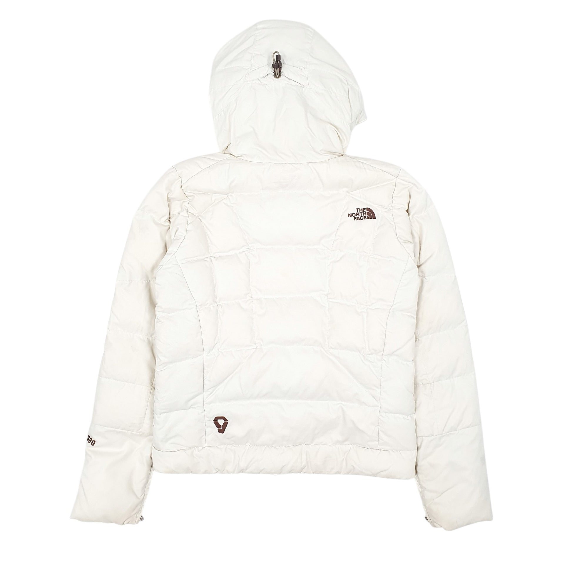 Womens White The North Face 600 Full Zip Coat