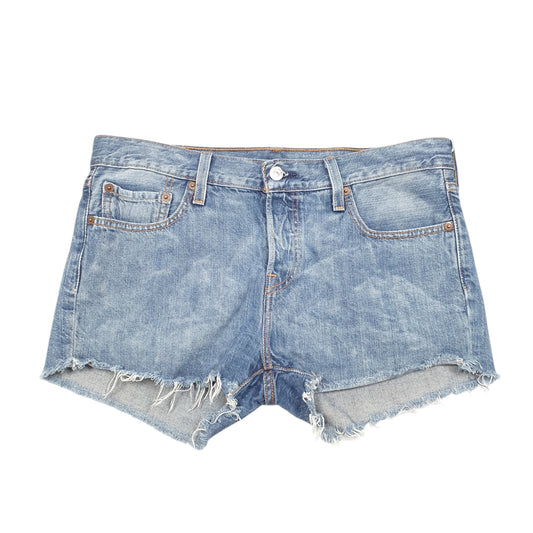 Womens Blue Levis 501 Jorts Hot Pants Denim Shorts