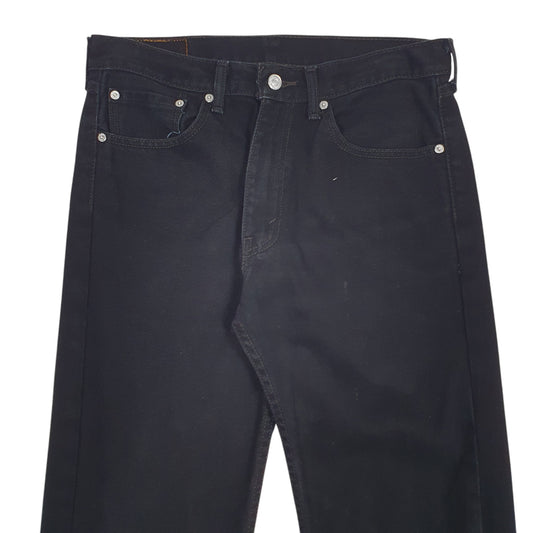 Mens Black Levis  505 JeansW32 L32
