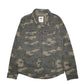 Mens Camo Levis Camo Overshirt Shacket Military Long Sleeve Shirt