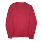 Mens Red Tommy Hilfiger Knitwear V Neck Jumper