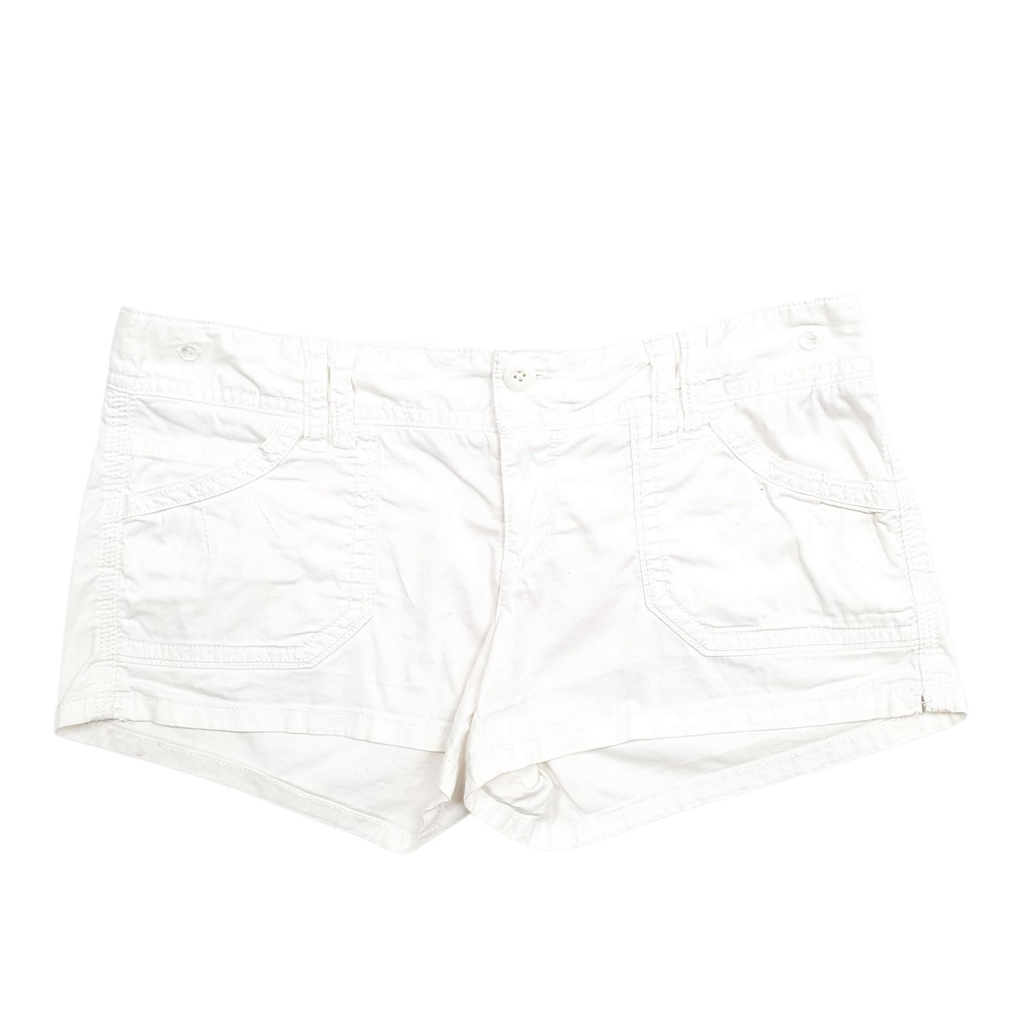 Womens White American Eagles Outfitters  Chino Shorts