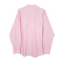 Mens Pink Dockers Fitted Long Sleeve Shirt