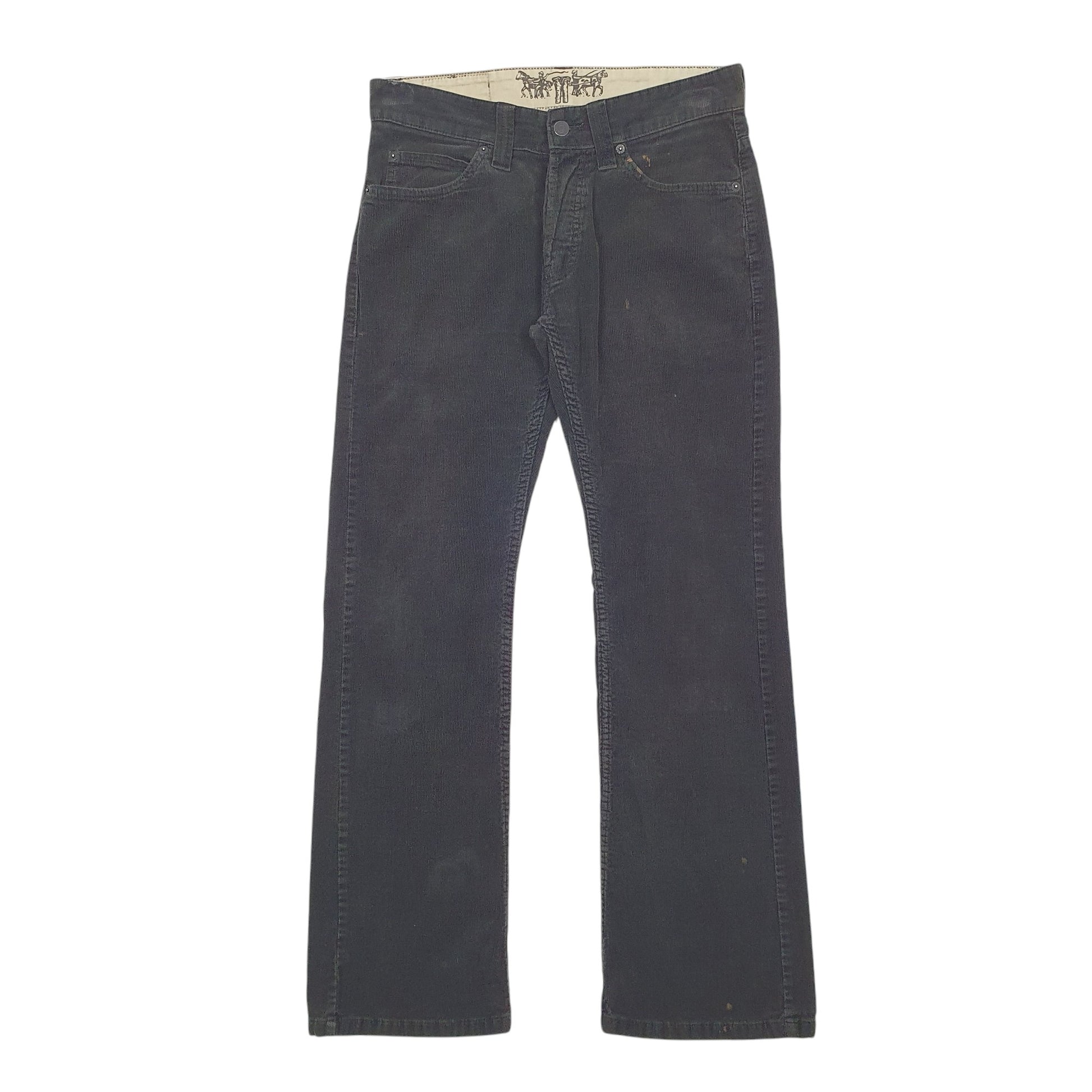 Womens Black Levis 512 Corduroy Trousers