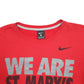 Mens Red Nike We Are St Marys Crewneck Jumper