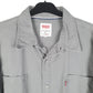 Mens Grey Levis Denim Jeans Overshirt Shacket Long Sleeve Shirt