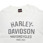 Mens White Harley Davidson Arrowhead Arizona Short Sleeve T Shirt