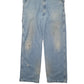 Mens Blue Dickies Bib Overalls Denim Dungaree Trousers
