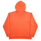 Mens Orange Champion Spellout Hoodie Jumper