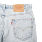 Mens Blue Levis Denim Jeans Jorts 505 Vintage 2000s Denim Shorts