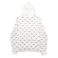 Womens White Adidas  Hoodie Jumper