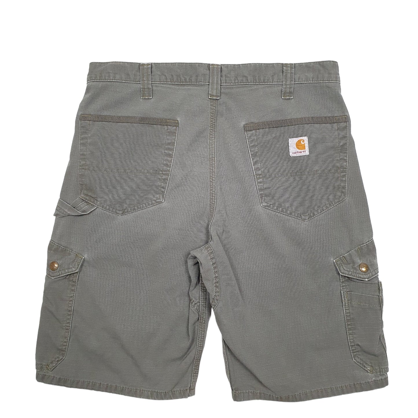 Mens Khaki Carhartt Workwear Cargo Shorts
