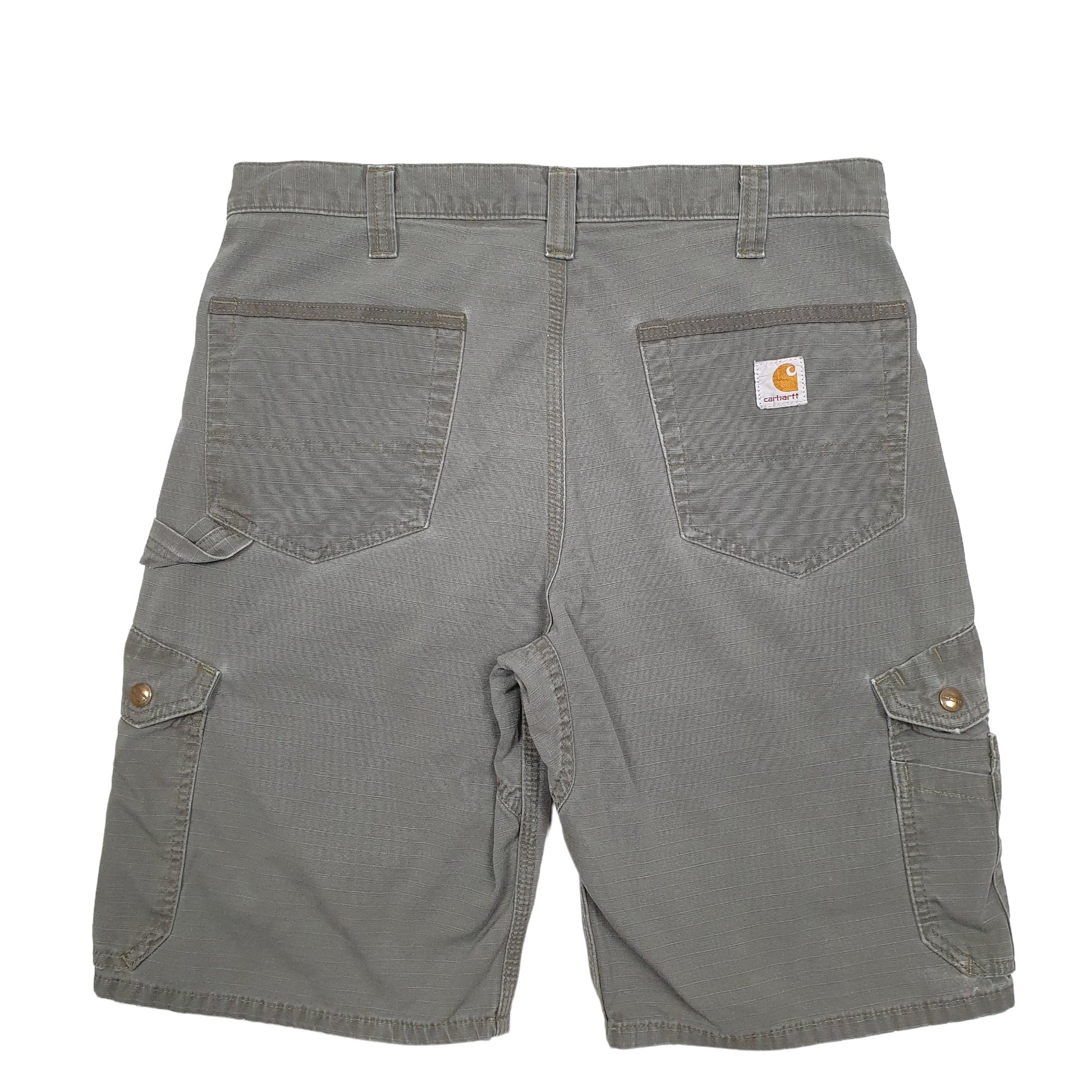 Mens Khaki Carhartt Workwear Cargo Shorts