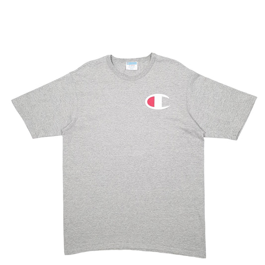 Mens Grey Champion  Short Sleeve T Shirt