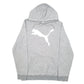 Mens Grey Puma  Hoodie Jumper