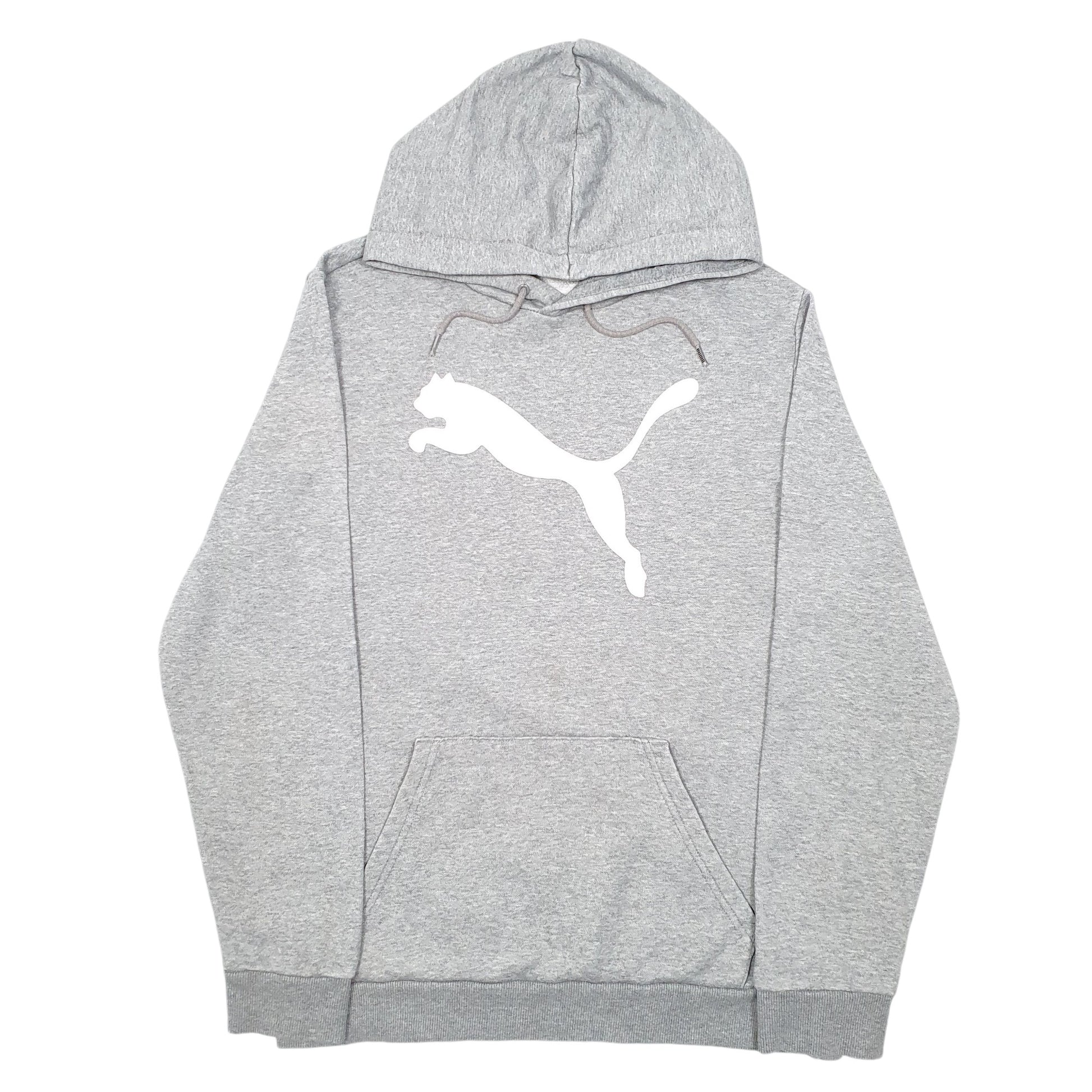 Mens Grey Puma  Hoodie Jumper