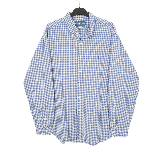 Mens Blue Ralph Lauren  Long Sleeve Shirt